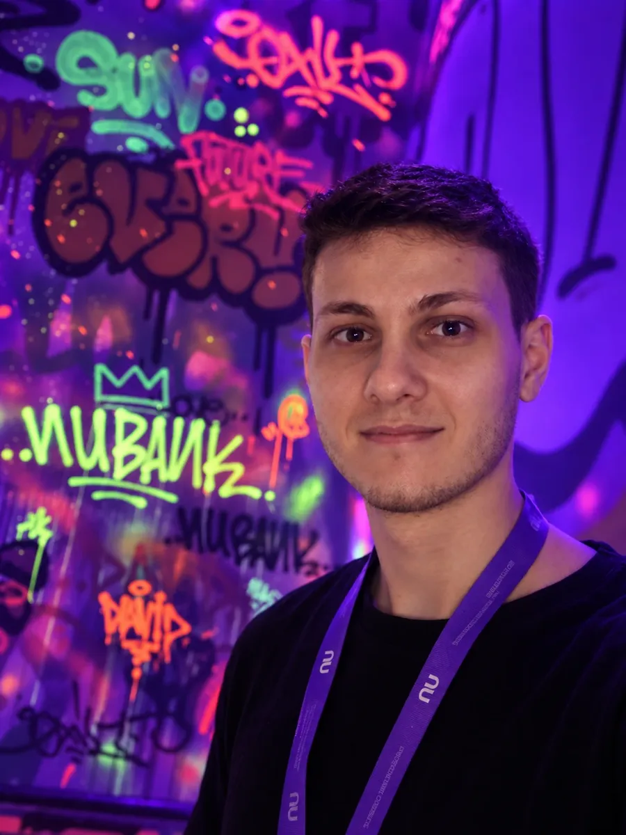 No escritório do Nubank, na Capote Valente, em São Paulo.