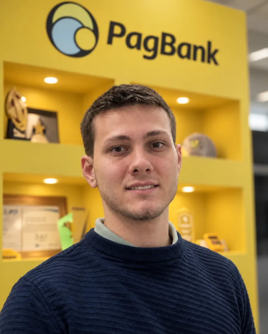 No PagBank, onde hoje atuo na Diretoria Financeira.